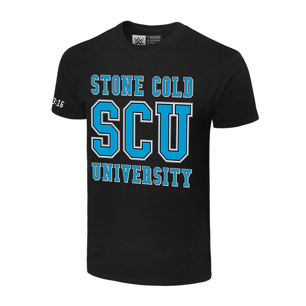 Stone Cold Steve Austin Stone Cold University Retro T-Shirt Pwcatalog