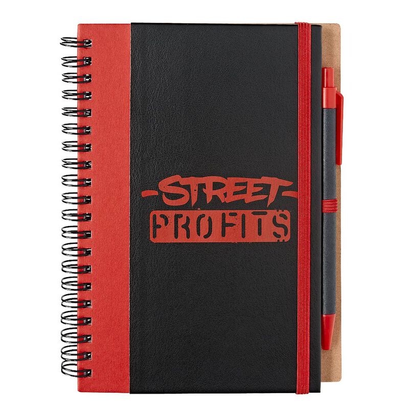 Street Profits Profits Are Up Notebook & Pen Pwcatalog