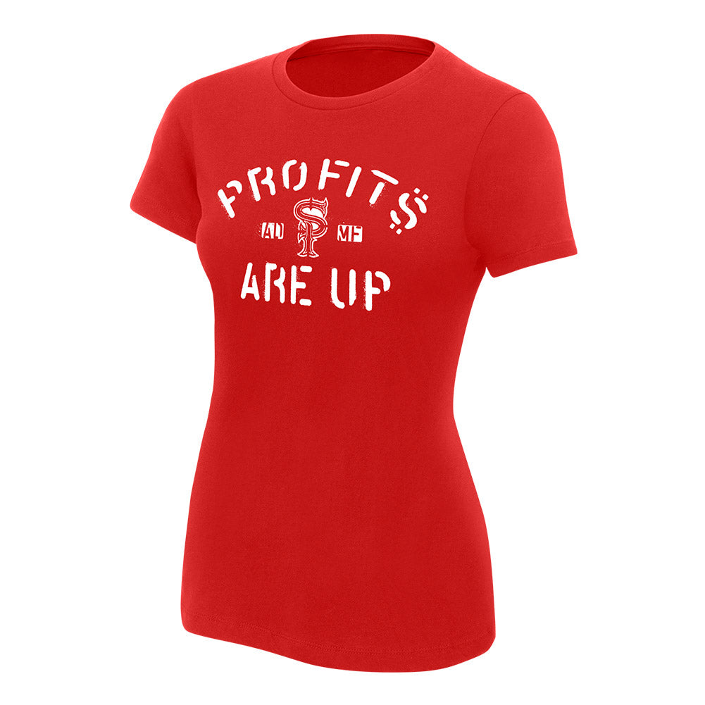 Street Profits Profits Are Up Women's Authentic T-Shirt Pwcatalog