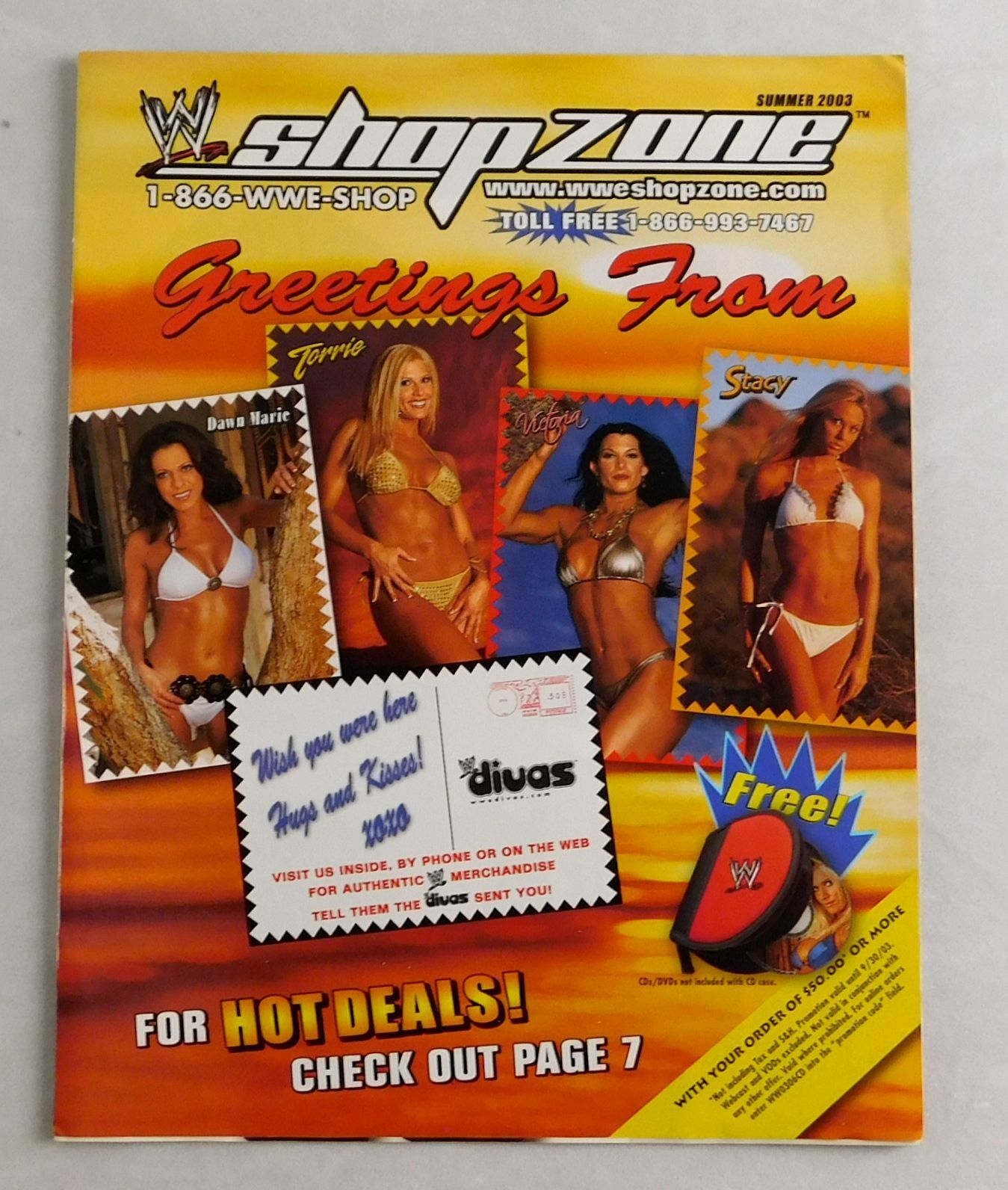 WWE Catalog Summer 2003 Magazine PWcatalog
