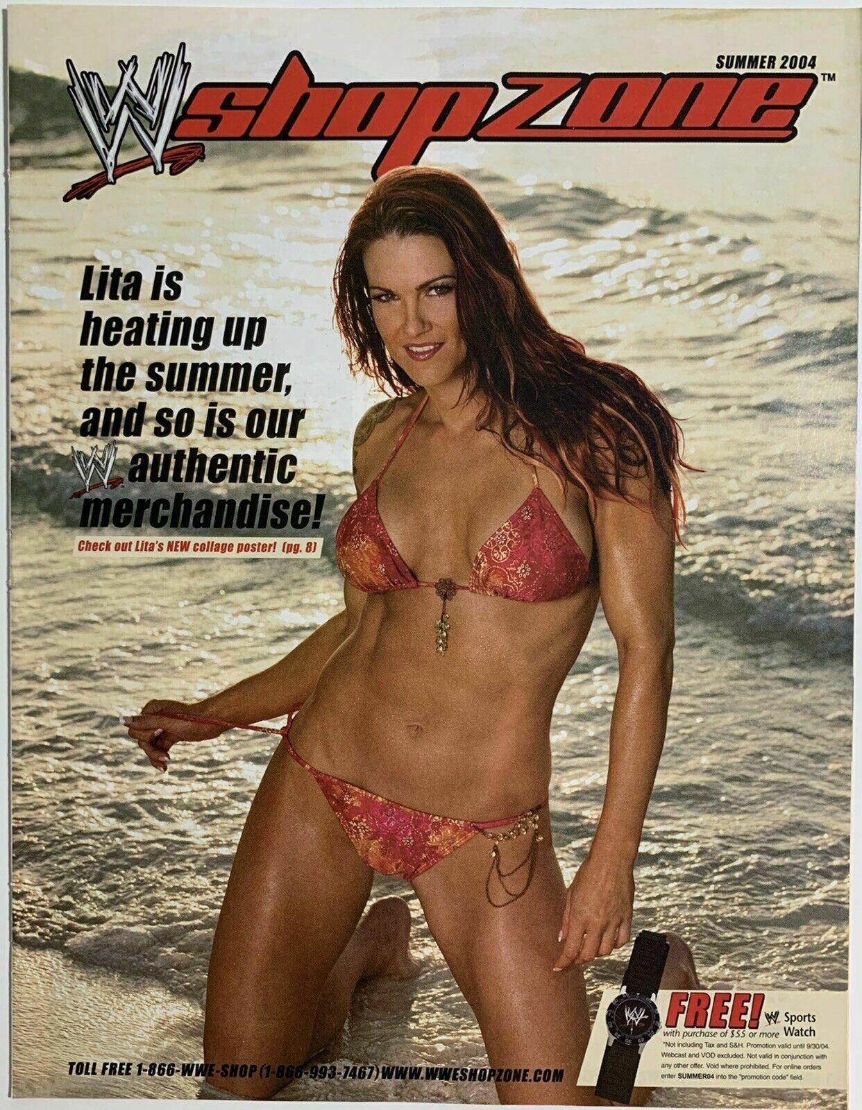 WWE Catalog Summer 2004 Magazine PWcatalog