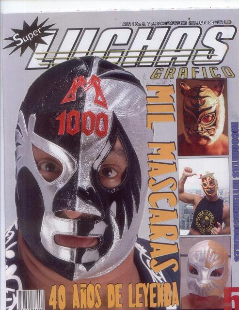 Super Luchas November 2005 Magazine PWcatalog
