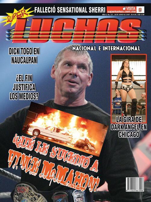 Super Luchas June 2007 Magazine PWcatalog