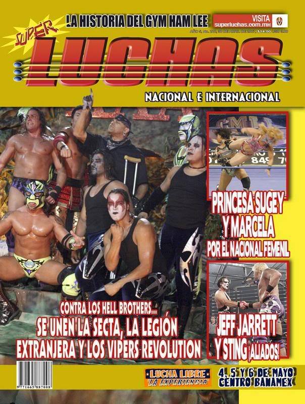 Super Luchas 2007 Magazine PWcatalog