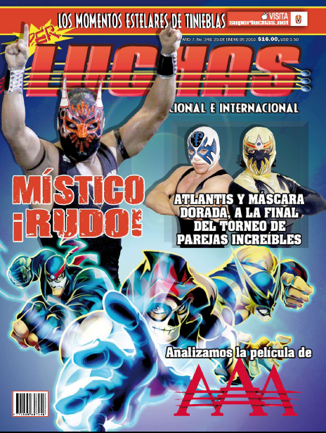 Super Luchas January 2010 Magazine PWcatalog