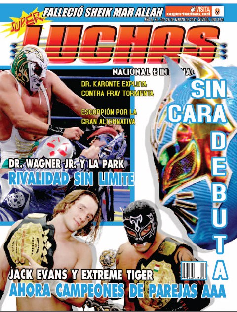 Super Luchas 407 Magazine PWcatalog