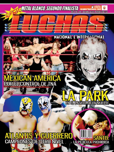 Super Luchas 408 Magazine PWcatalog
