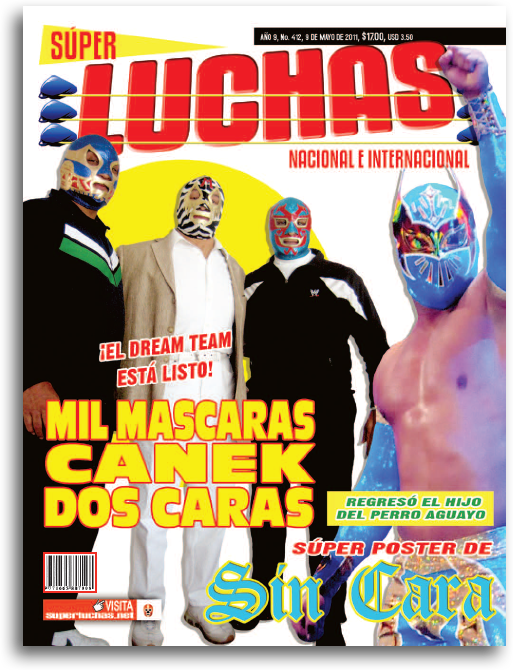 Super Luchas 412 Magazine PWcatalog