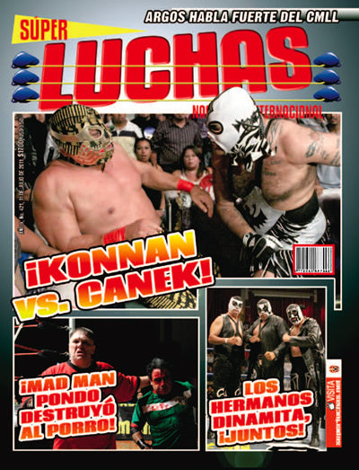 Super Luchas 421 Magazine PWcatalog