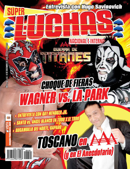 Super Luchas 442 Magazine PWcatalog