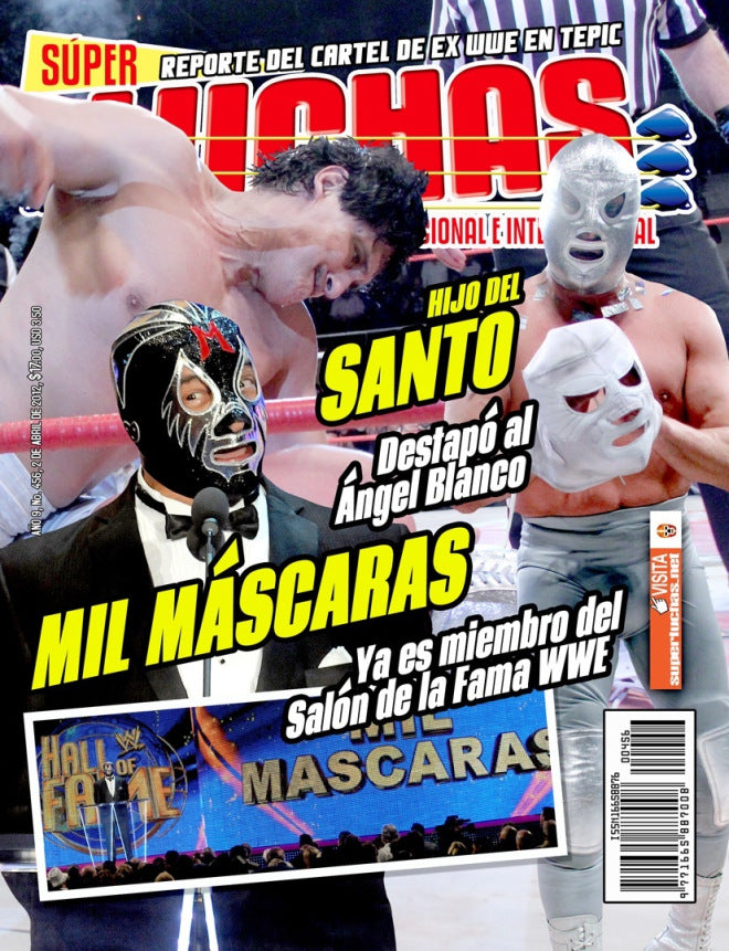 Super Luchas 456 Magazine PWcatalog