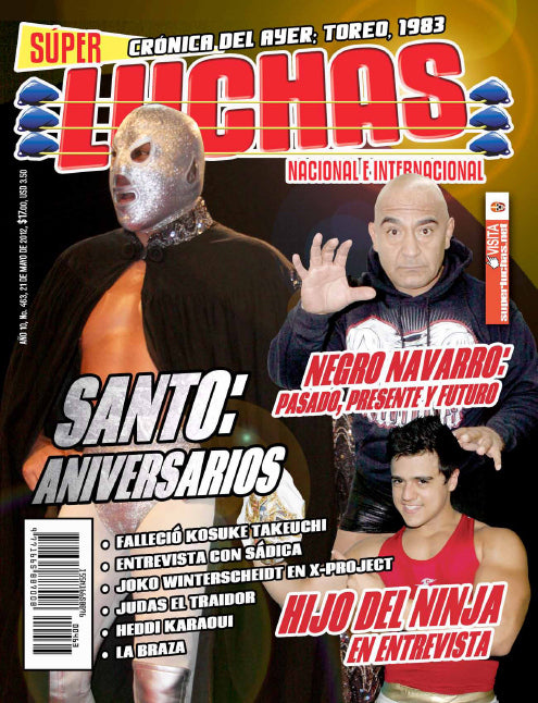 Super Luchas 463 Magazine PWcatalog