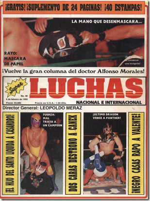 Super Luchas 48 Magazine PWcatalog