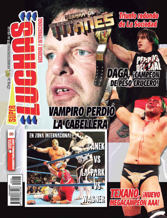 Super Luchas 491 Magazine PWcatalog