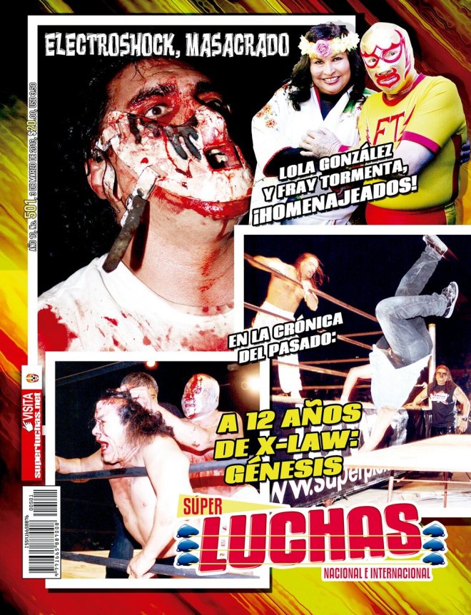 Super Luchas 501 Magazine PWcatalog