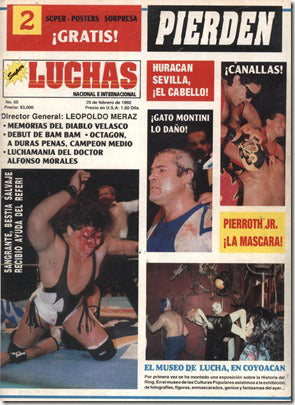 Super Luchas 50 Magazine PWcatalog