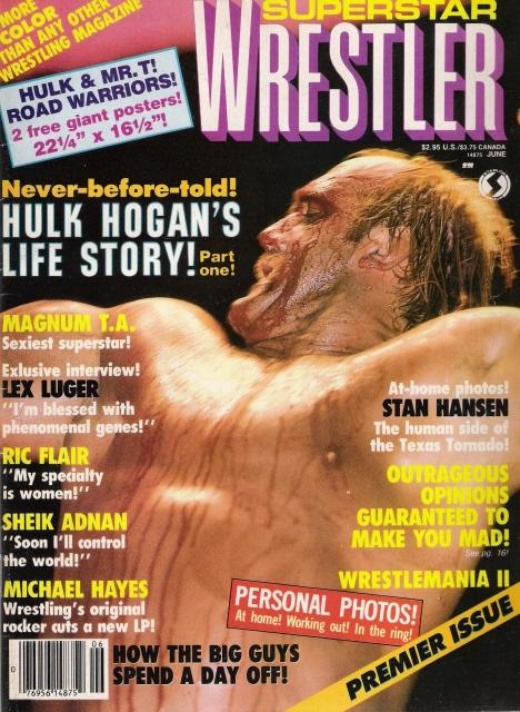 Superstar Wrester 1980 Magazine PWcatalog