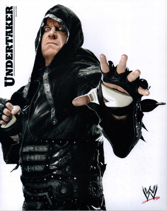 2013 Undertaker WWE Promo Photo PW Catalog