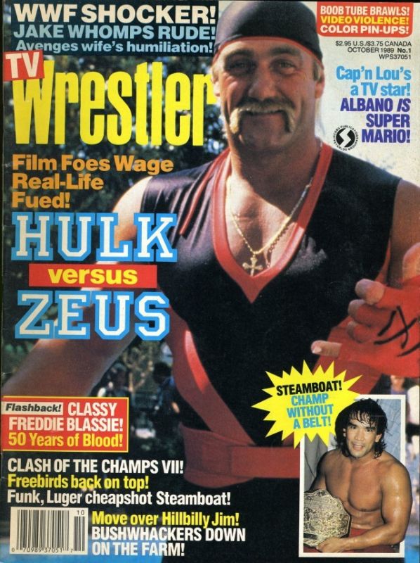TV Wrestlers October 1989 Magazine PWcatalog