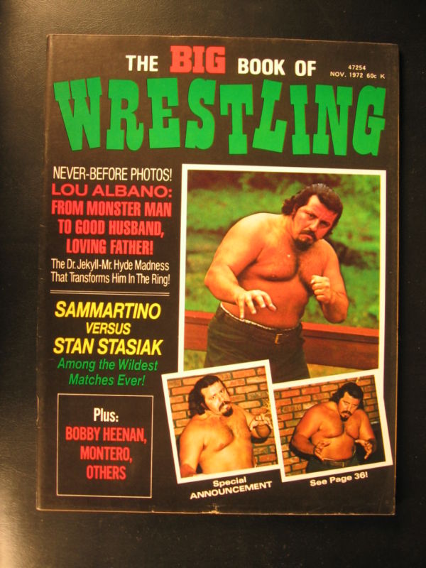 The Big book of wrestling November 1972 Magazine PWcatalog