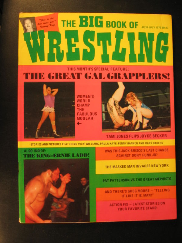 The Big book of wrestling July 1973 Magazine PWcatalog