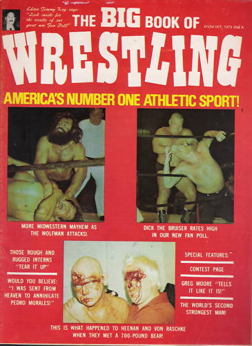 The Big book of wrestling October 1973 Magazine PWcatalog