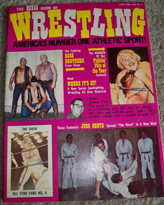 The Big book of wrestling March 1974 Magazine PWcatalog