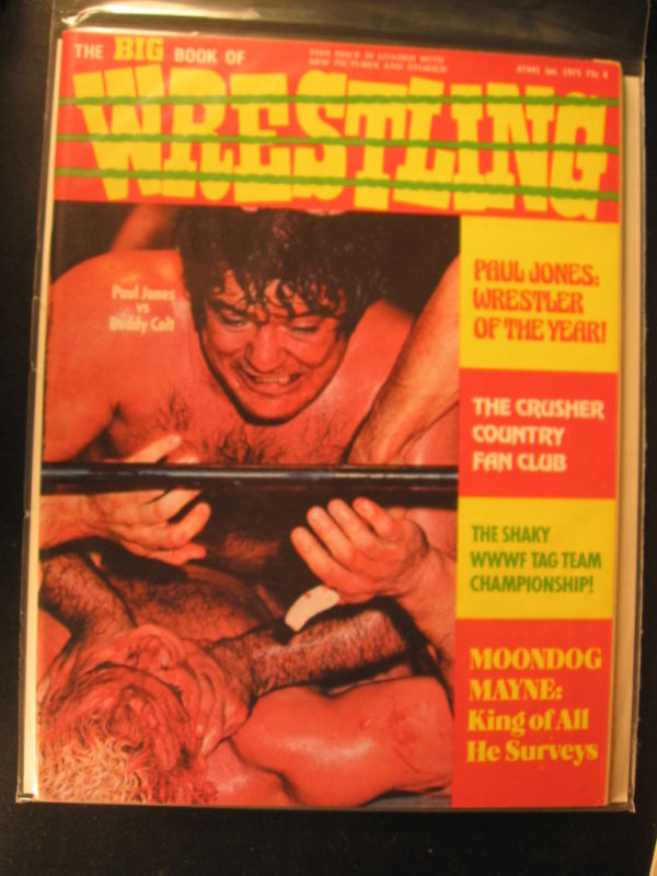 The Big book of wrestling January 1975 Magazine PWcatalog