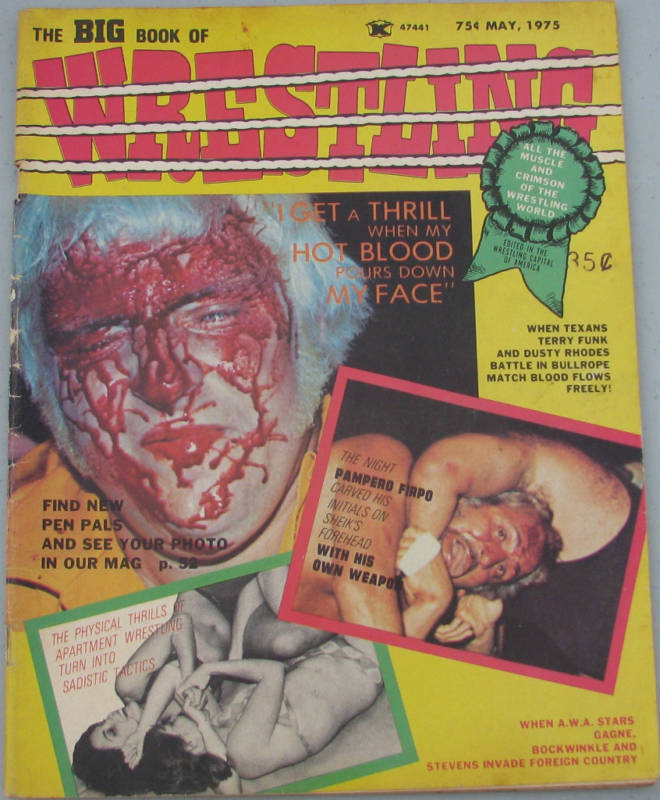 The Big book of wrestling May 1975 Magazine PWcatalog