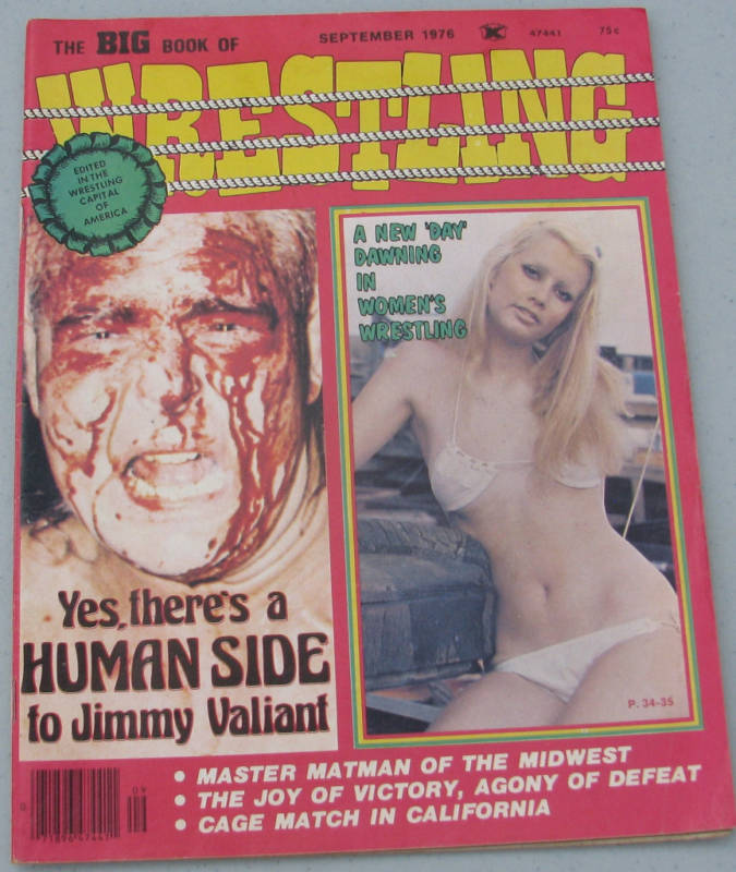 The Big book of wrestling September 1976 Magazine PWcatalog