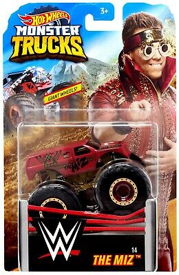 WWE Monster trucks Hot wheels The Miz PWcatalog