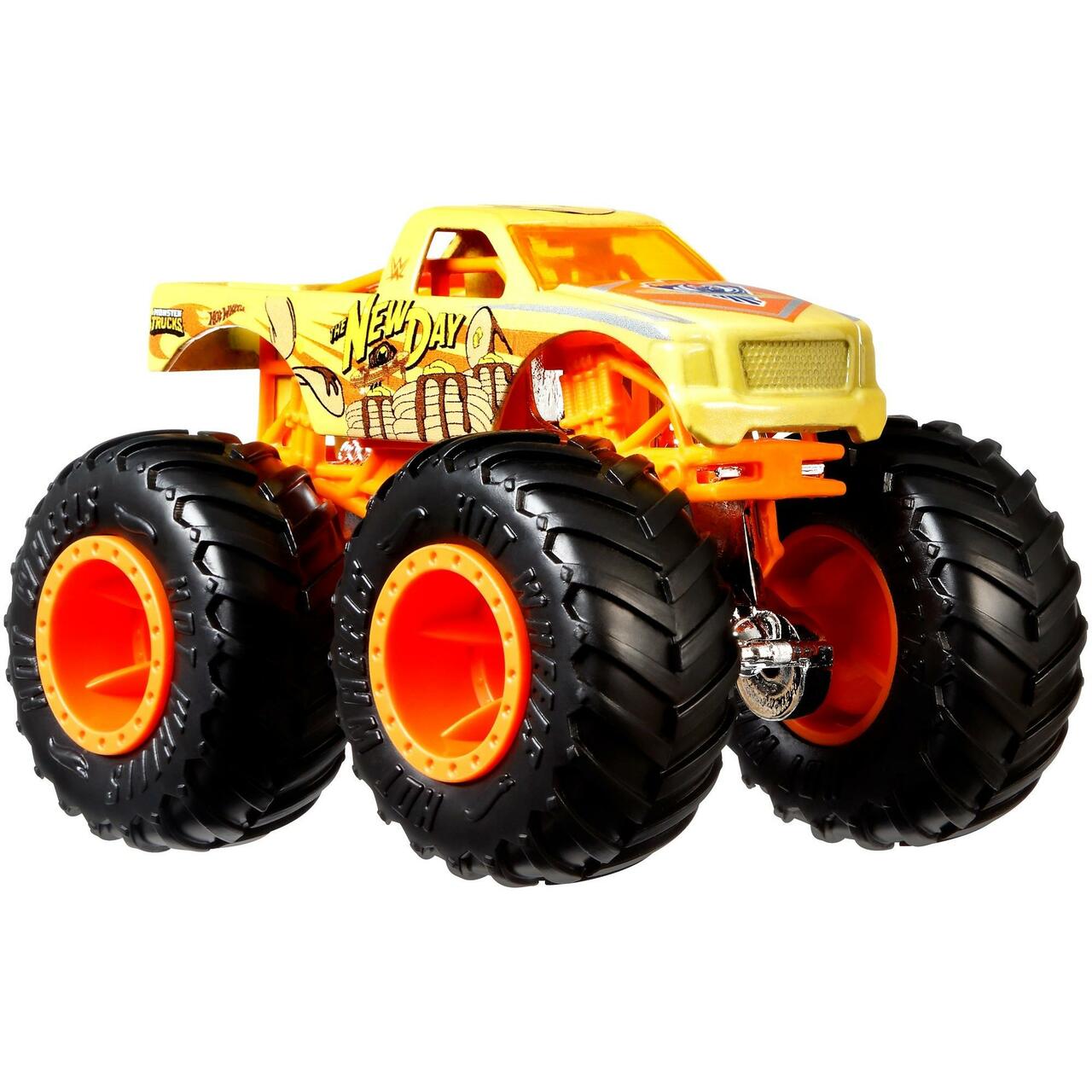 WWE Monster trucks Hot wheels The New day PWcatalog