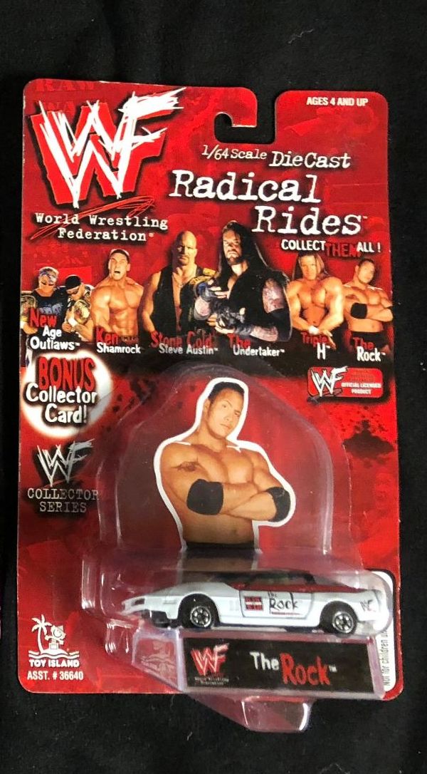 WWF Radical rides The Rock PWcatalog