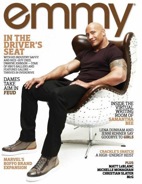 EMMY Magazine July 2017 The Rock Magazine PWcatalog