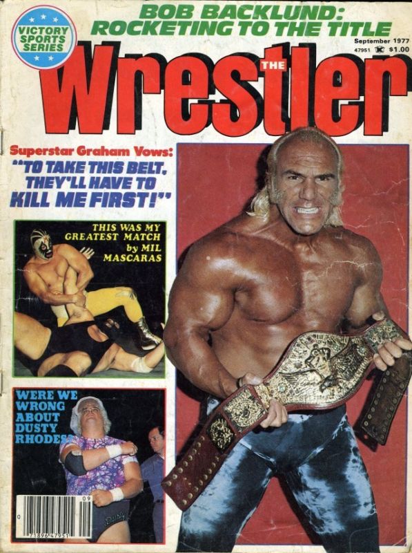 The Wrestler September 1977 Magazine PWcatalog
