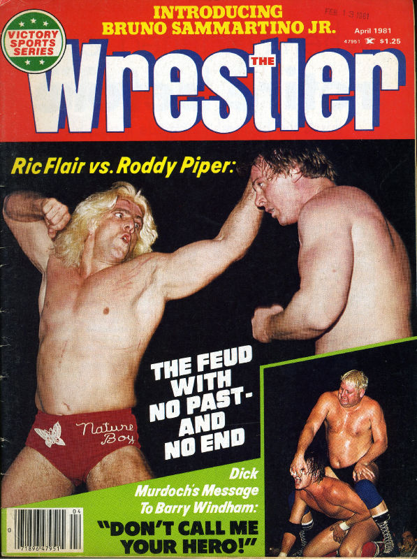 The Wrestler April 1981 Magazine PWcatalog