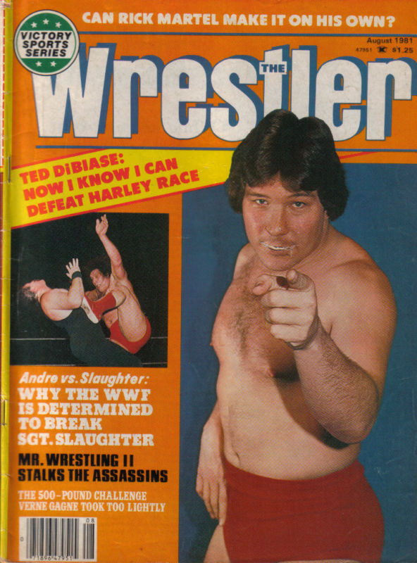 The Wrestler August 1981 Magazine PWcatalog