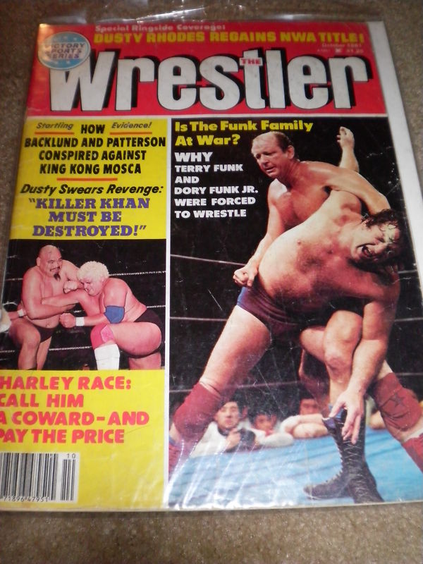 The Wrestler October 1981 Magazine PWcatalog