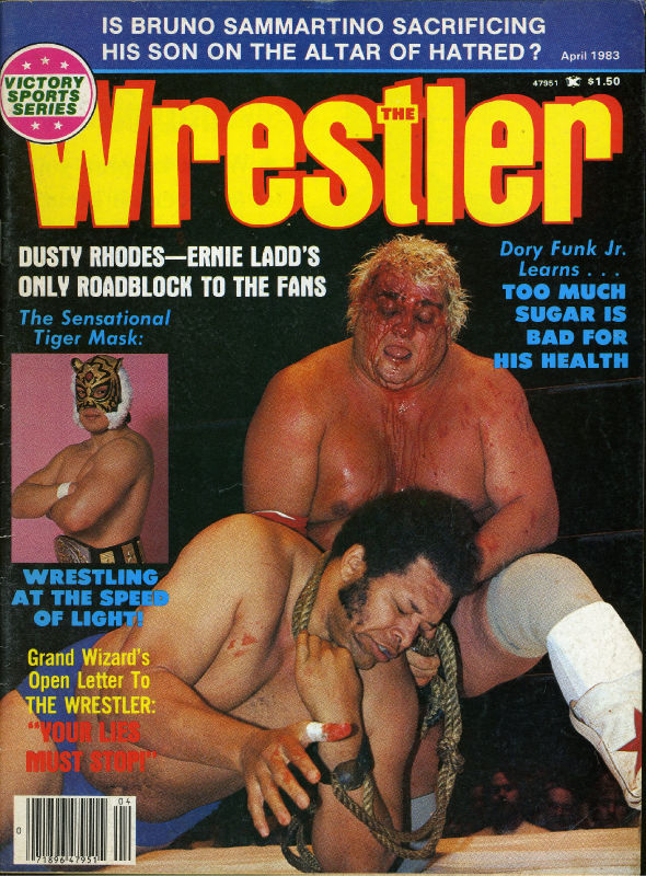 The Wrestler April 1983 Magazine PWcatalog