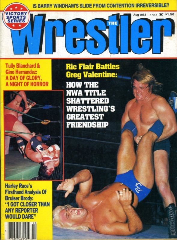The Wrestler August 1983 Magazine PWcatalog