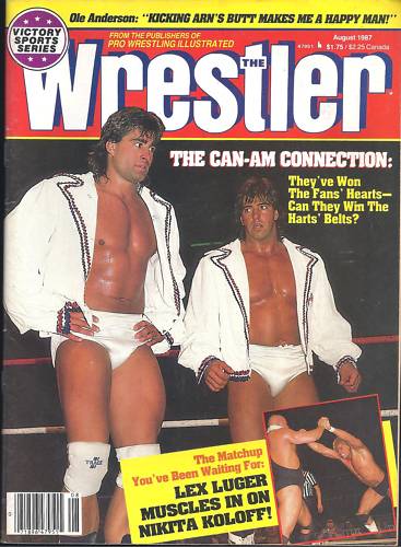 The Wrestler August 1987 Magazine PWcatalog