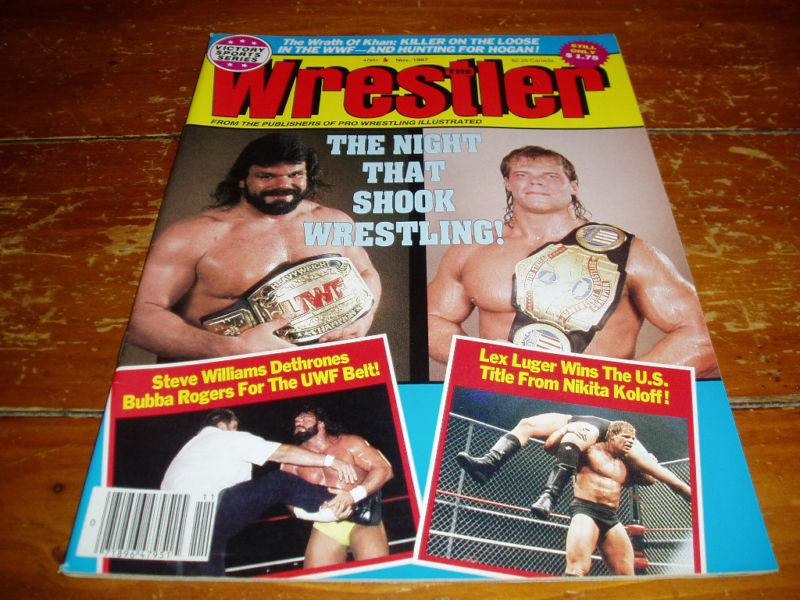 The Wrestler November 1987 Magazine PWcatalog