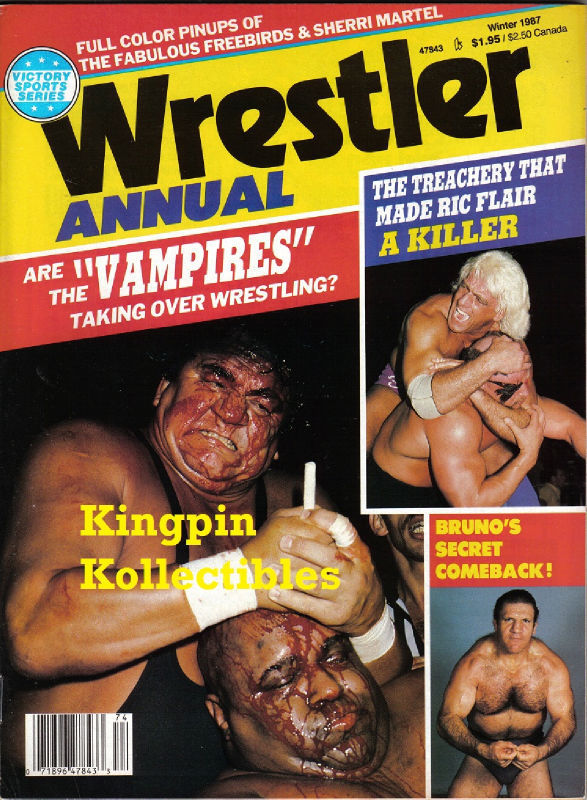 The Wrestler 1987 Magazine PWcatalog