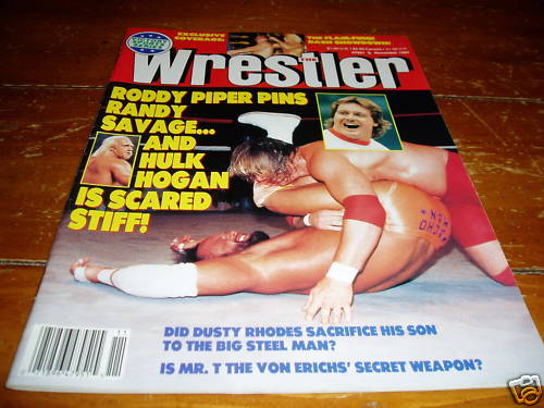 The Wrestler November 1989 Magazine PWcatalog