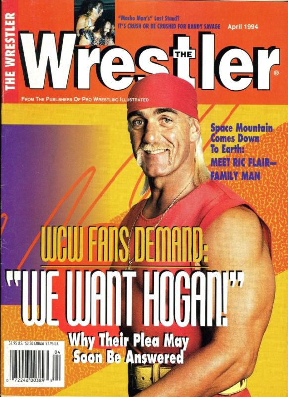 The Wrestler April 1994 Magazine PWcatalog