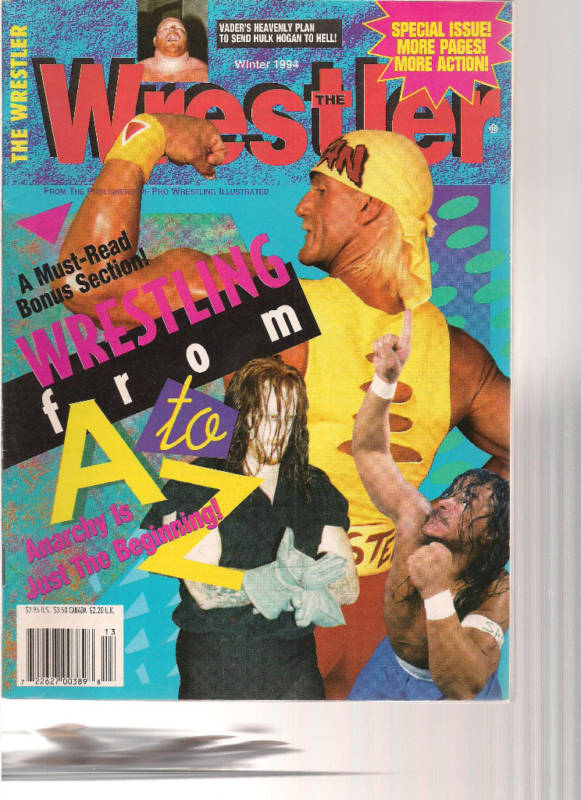 The Wrestler 1994 Magazine PWcatalog