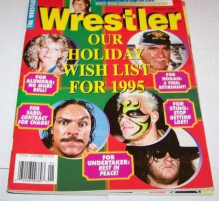 The Wrestler January 1995 Magazine PWcatalog