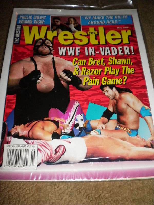 The Wrestler May 1996 Magazine PWcatalog