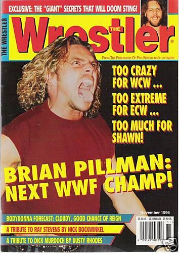The Wrestler November 1996 Magazine PWcatalog