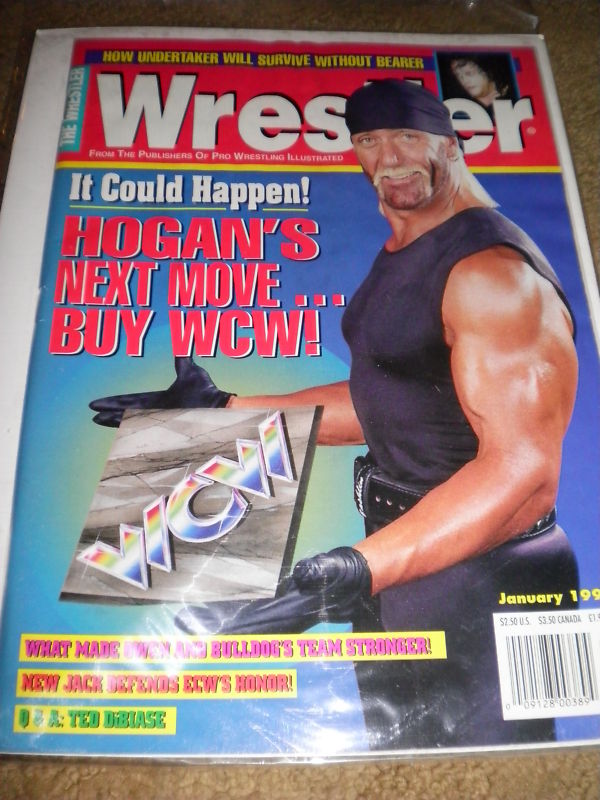 The Wrestler January 1997 Magazine PWcatalog